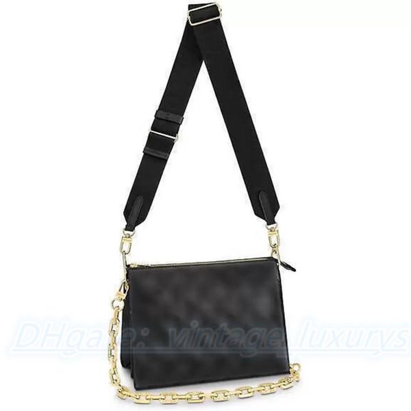 

evening bags 7a quality luxury pochette coussin m57790 leather bag women's mens tote crossbody designer handbags fashion mm e253a