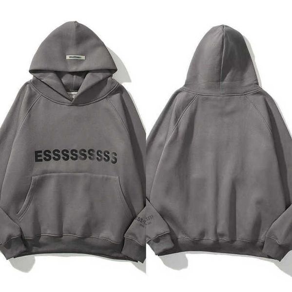 

men's luxury classics tracksuits esstionals sweatshirts letter hoodies men women sportswear hooded pant coat sweater pullover couple h, Black