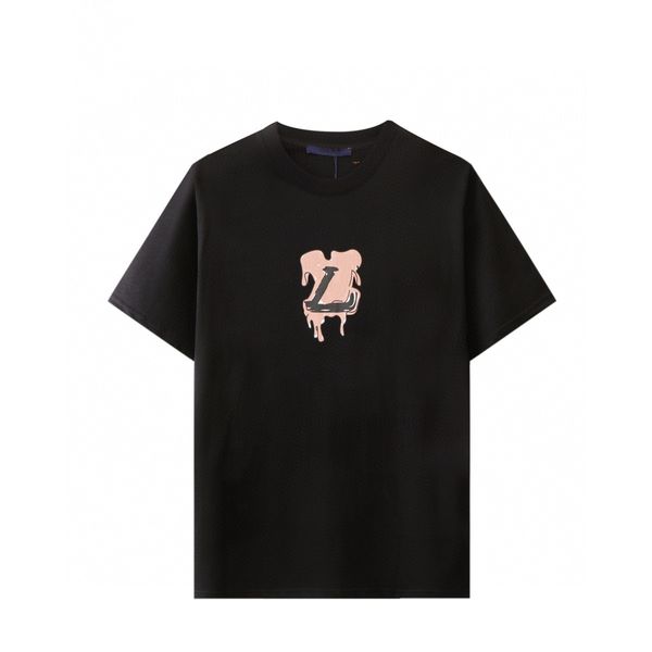 

men's t-shirts summer designers t shirt man womens tshirt with round neck print short sleeves men loose oversize luxury street tees tre, White;black