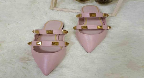 

2021 paris women slippers summer girl beach slide flip flops loafers fashion hollow out slipper large size 3543 3785593, Black