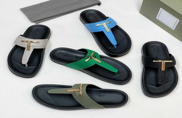 

2022 designer men039s slippers rubbersoled beach letters flat summer classic fashion sandals metal buttons lazy women039s c2995131, Black