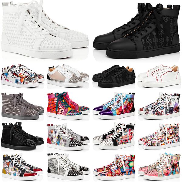 

casual shoes men women colorful 36-47 red black white light green pink blue grey with nails mens womens leather walking outdoor designer sne