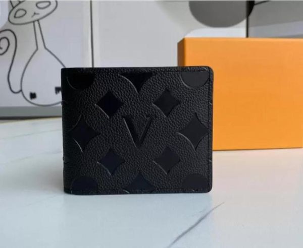 

designers short wallets classic luxury mens for women real leather business credit card holder men womens with box2075520, Red;black