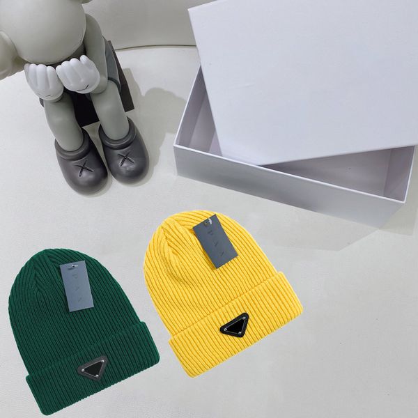 

2023 designer cap baseball cap new winter new warm knit wool cap wool casual style cold cap ski cap europe and the united states, Blue;gray