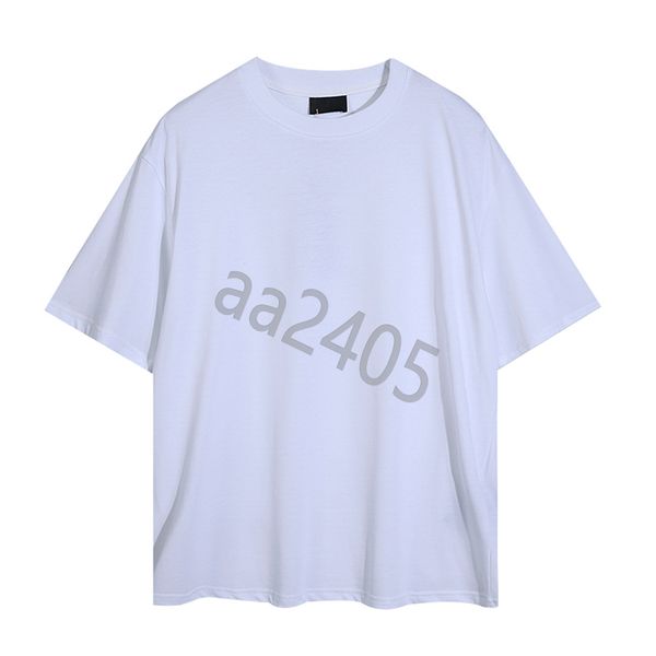 

23ss men's t-shirts fashion men women summer t shirts letter pattern essentialss print mens short sleeve fears breathable ofgod, White;black