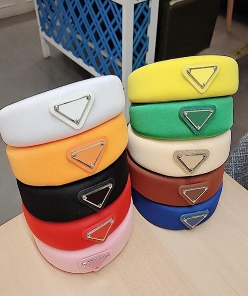 

luxury designer sponge headbands hair bands for women girl elastic letter p headband sports fitness headband head wrap7107448, Pink