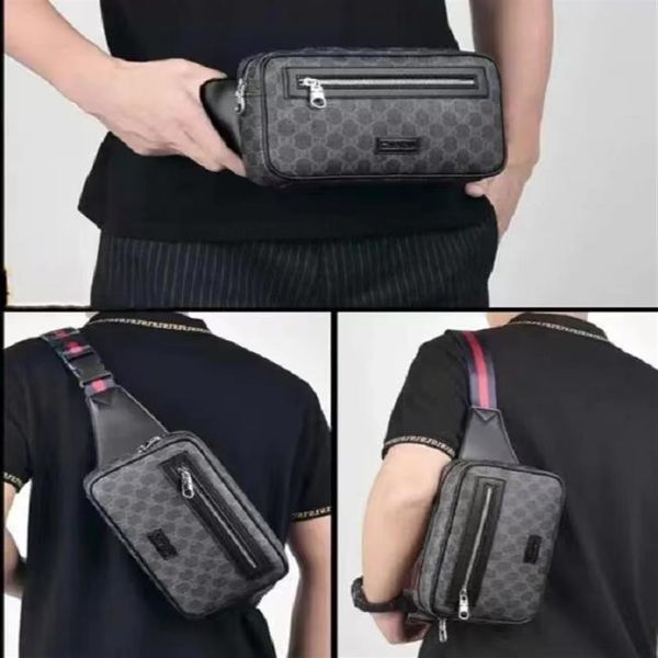

men women waist bags leather sport runner fanny pack belly waist bum bag fitness running belt jogging pouch back grid bags262l
