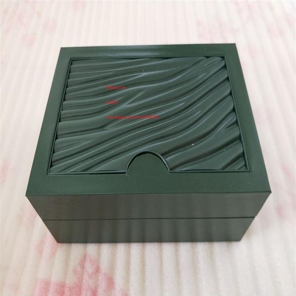 

factory supplier green original box papers gift watches boxes leather bag card 185mm 134mm 84mm 0 7kg for 116610 116660 116710 wat198f, Black;blue