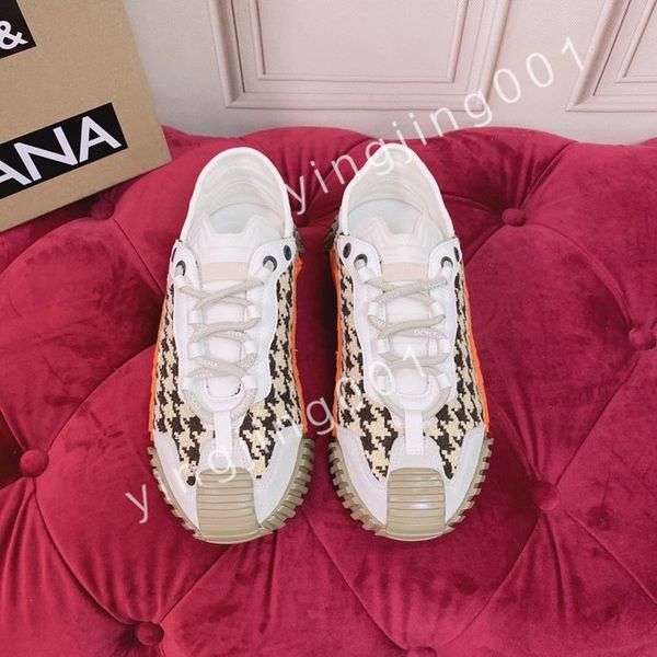 

2023 new fashion men shoe designer women lace up platform sneakers white black mens womens casual shoes