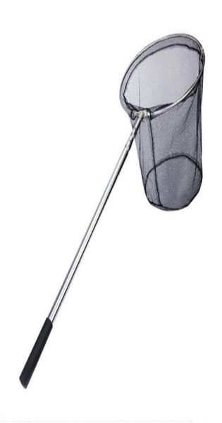 

stainless steel fishing net retractable positioning fishing net foldable immersion hand bag gear 20217276054