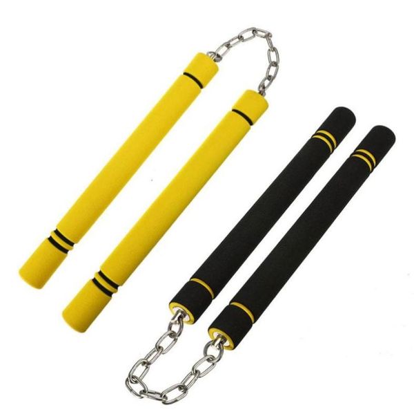 

accessories children sponge nunchaku stick practice martial arts foam fitness training equipment1502131