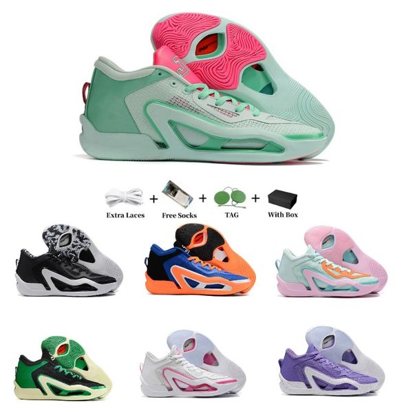 

with box product jumpman shoes tatum 1 archer ave jayson tatums men women basketball shoe white university red blue gold man sports shoes 36