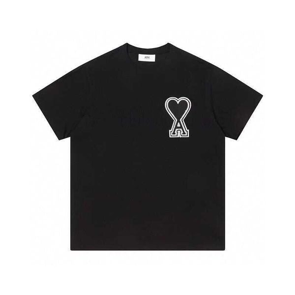 

t shirts for men women and amis approved quality short sleeve t-shirt embroidered big love summer couple clothes men's women's ame, White;black