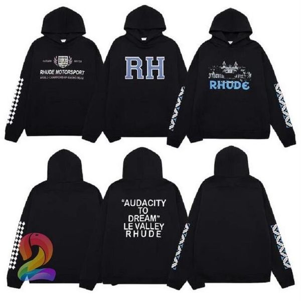

1 quality hoodies high street fashion men women loose hooded pullovers black casual sweatshirts254g, Black;brown