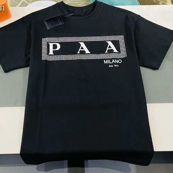 

new mens designer t shirt luxury designer shirts clothes shirts for men designer fashion letter simple crewneck print short sleeves for men, White;black