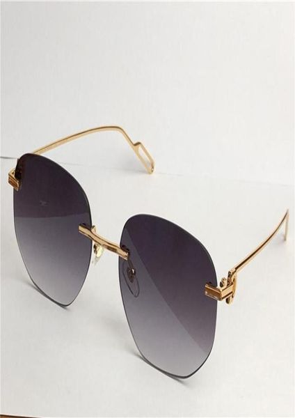

selling whole sunglasses ultralight irregular frameless retro avantgarde design uv400 light colored lenses decorative eyewear9572887, White;black