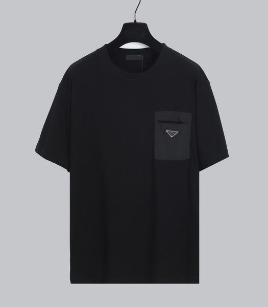 

men's plus tees & polos round neck embroidered and printed polar style summer wear with street pure cotton rwq2rgf, Black;brown