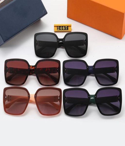 

2021 men039s and women039s sunglasses millionaire square frame gradient whole style glasses with frame9405624, White;black