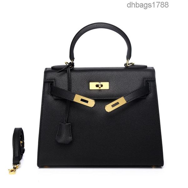 

new palm print leather epsom kellies lockleather women's bags one shoulder portable straddle bag dr85298f