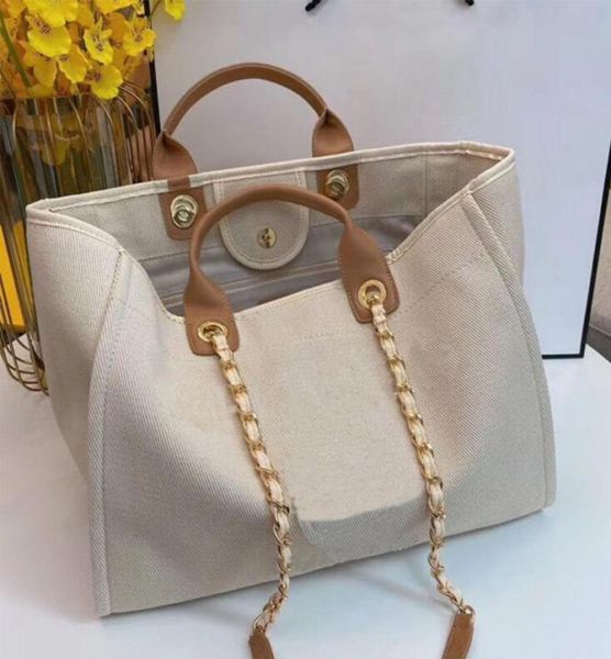 

canvas fashion woman bag casual chain totes pearl female shoulder bags famous brands latest purse classic handbags large capacit h3552025