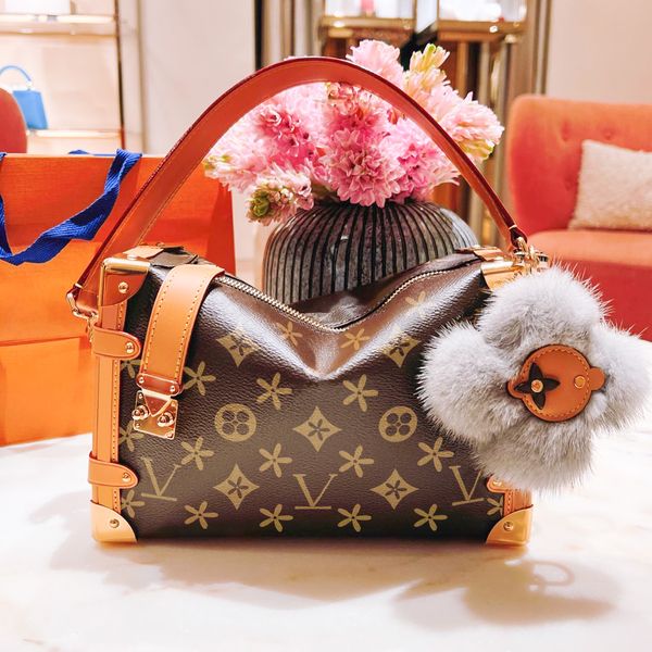 

m46358 m21741 womens clutch bags trunk box luxury tote louvis handbag pochette nano man designers travel bag genuine leather sling toiletry