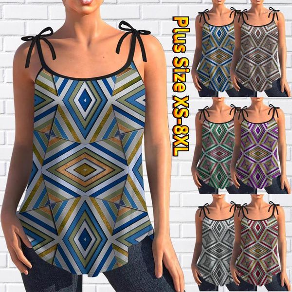 

women's tanks 2023 tee 3d print sleeveless t shirt daily vacation fashion vest summer u neck streetwear women's casual tank, White