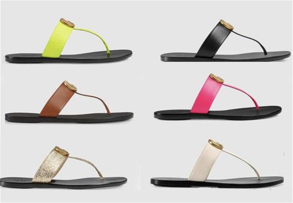 

21ss good5 womon slippers causal tianblooms bright drill platform start print slide sandals outdoor beach flip flops4913776, Black