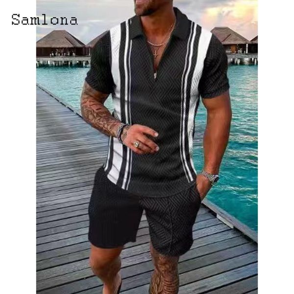 

mens tracksuits men casual two pieces outfit short sleeve notched pullovers and shorts sets mens clothing summer pocket design men set 23041, Gray