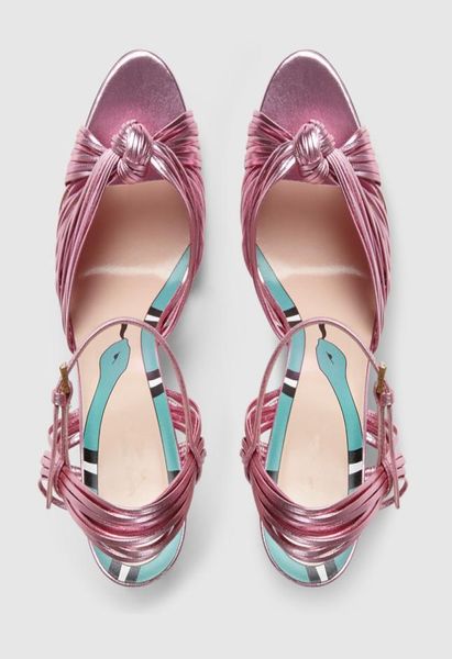 

2022 lady patent catwalk models lucky sandals classic lip snake open toe wedding 105cm stiletto high heels sandals purple 018478841, Black