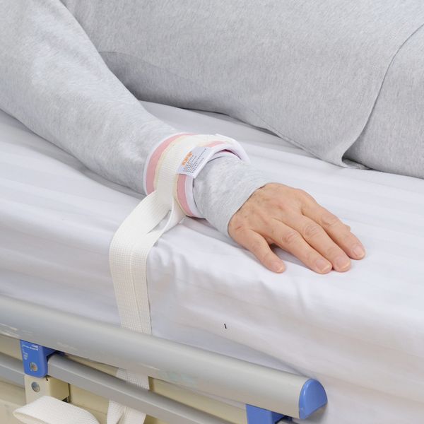 

4 pieces/lot limb wrist protective restraint to children/breathable cotton for the patient's hands/feet home health care