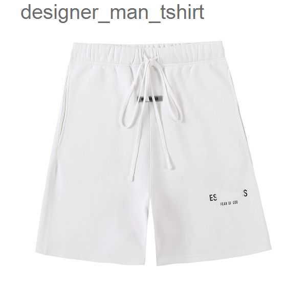 

essentail designer men's shorts summer essent shorts pant trend loose ess joggers sweatpants essen sports jogging fashion 32q38, White;black