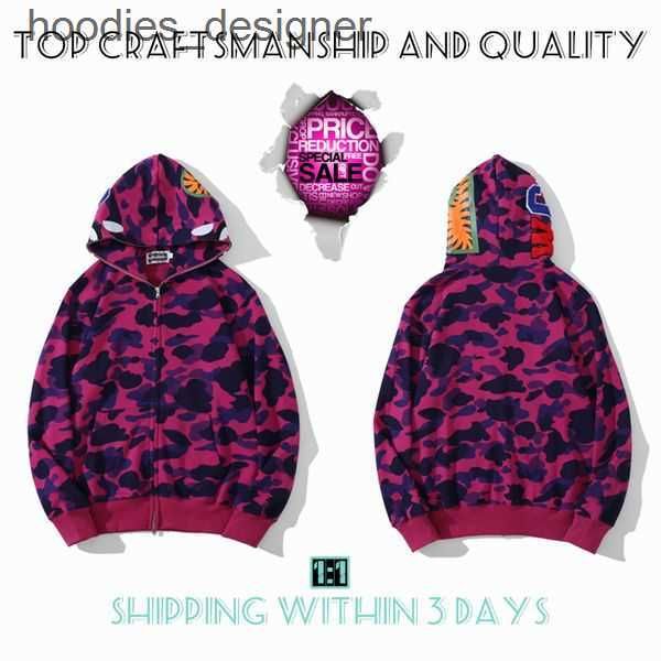 

hoodies designer craftsmanship mens hoodies designer men women shark hoodie jacket color grid camo sweatshirt fashion multicolor cotton hood, Black