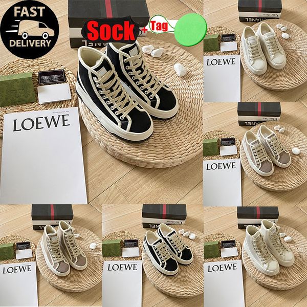 

designer canvas shoes sneakers luxury women, Black