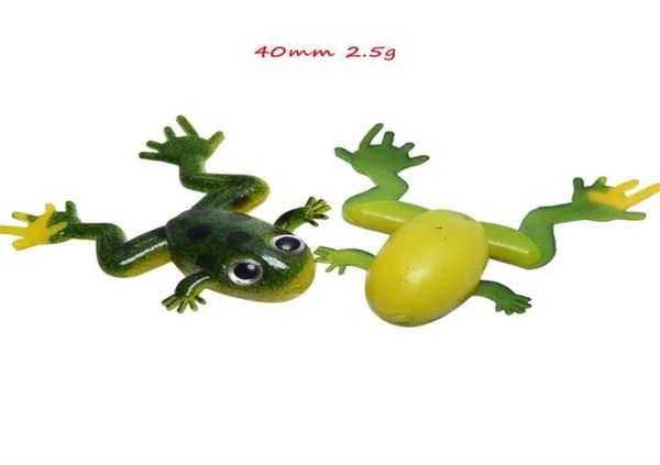 

20pcslot 3d eyes 40mm 25g mini frog silicone fishing lure soft baits lures pesca tackle accessories ku168405954