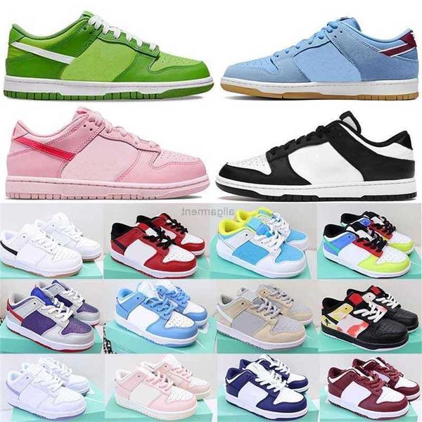 

2023 kids shoes black white panda chunky athletic outdoor boys girls casual fashion sneakers children walking toddler sports trainers eur 22