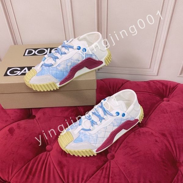 

2023 fashion men shoe designer women leather lace up platform sneakers white black mens womens casual shoes