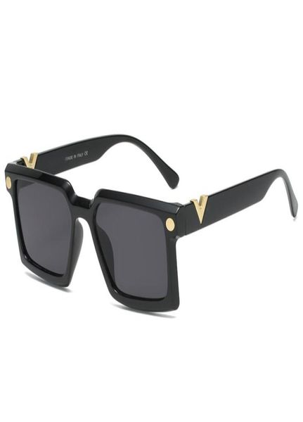 

l6929 fashion round sunglasses eyewear sun glasses designer brand black metal frame dark 50mm glass lenses for mens womens better 9960243, White;black