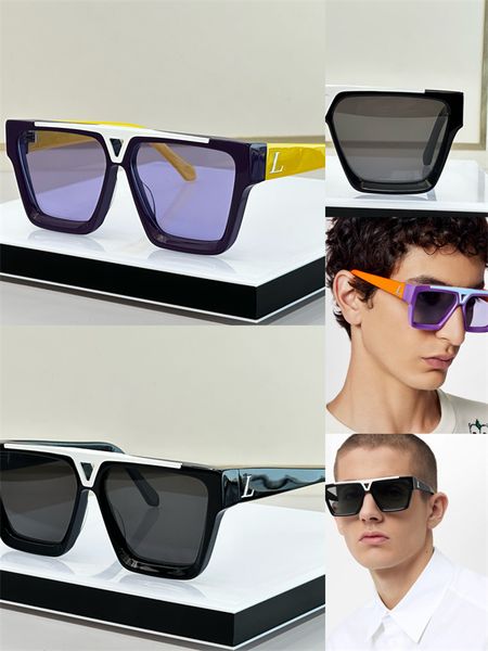 

brand designer sunglasses for men square luxury design sun glasses mens women 1502 z1682 vintage retro hexagon clear lens uv lens sunshine, White;black