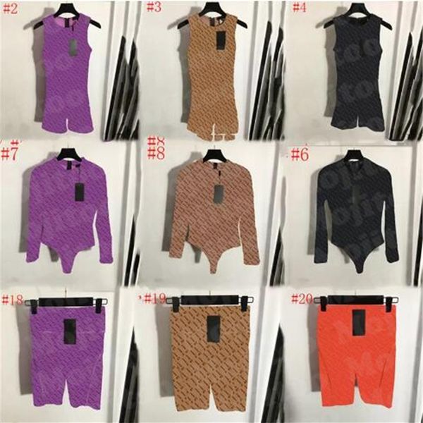 

womens swimwear bikini swimsuits designer rompers fashion letter print long sleeve yoga clothes with zipper237d, Black