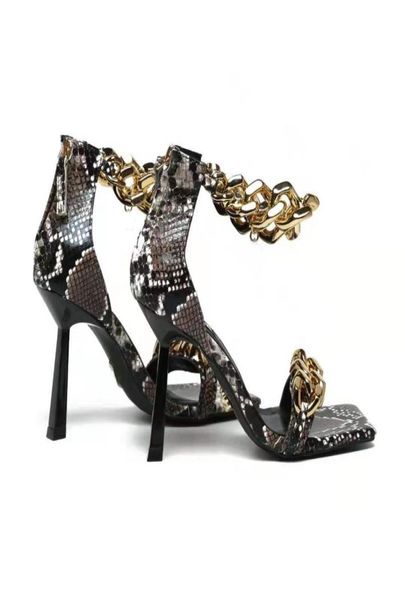 

with box designnew4 sandals women real leather studs high heels sandal 3541 slippers slide sandals outdoor beach flip flop6392883, Black