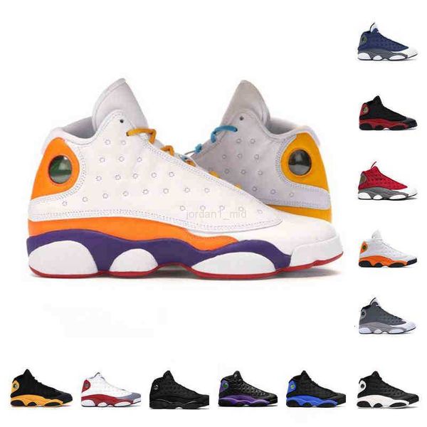 

2021 new 13 men women basketball shoes gym red flint grey starfish white lucky green 13s sneakers chicago he got game atmosphere