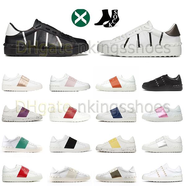 

big size 12 designer shoes men women luxury open change platform sneakers black white red pink blue green off silver vintage designer low ca