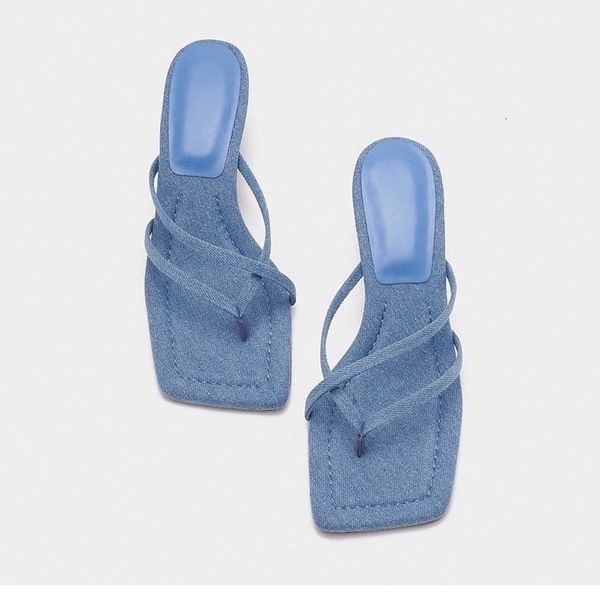 

sandals sandals wear summer retro thick heel sandals medium heel fairy gentle wind flip flops fashion all-match sandals 230420, Black