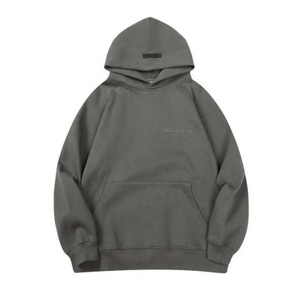 

luxury men's classics tracksuits ess sweatshirts letter hoodies men women sportswear hooded pant coat sweater pullover couple hoodie j, Gray