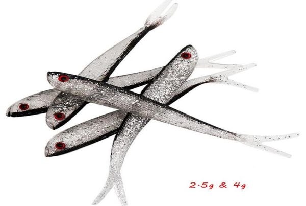 

25g 4g bionic fish soft baits lures silicone fishing gear 20 pieces lot s18881508