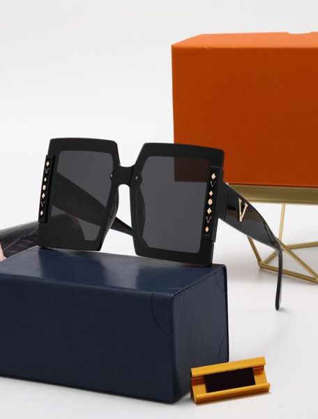 

designer sunglasses summer travel glasses fashion sunglasses for man woman 6 colors optional good quality8815487, White;black