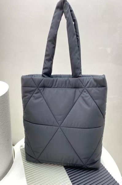 

winter women shopping bags luxury warm handbags purses fashion lady shoulder bag medium size casual totes purses triangle pattern 7499837
