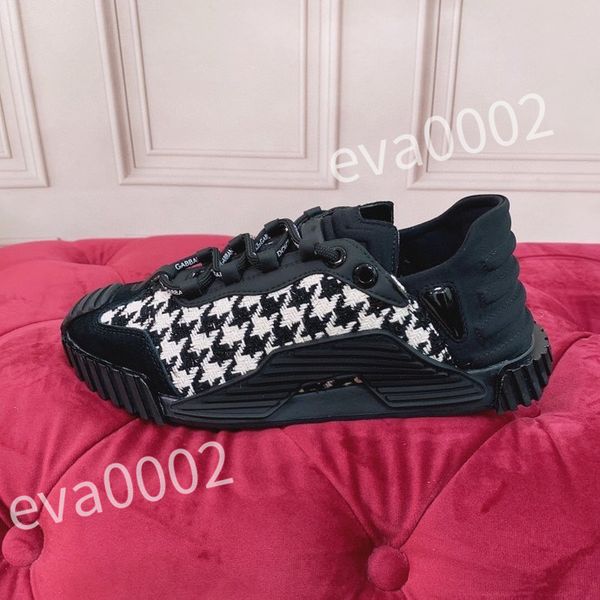 

2023 designer sneakers calfskin casual shoes fashion reflective shoes men women sneaker vintage trainers increasing leather platform shoe, Black