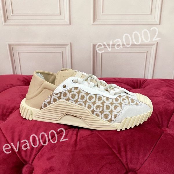 

2023 r calfskin casual shoes reflective sneakers vintage leather trainers fashion platform leisure shoes lace-up tsneaker, Black