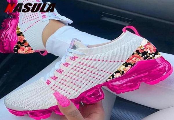 

women casual shoes fashion breathable mesh walking vulcanized shoes woman white sneakers women tenis feminino gym shoes sport lj208757528, Black;white